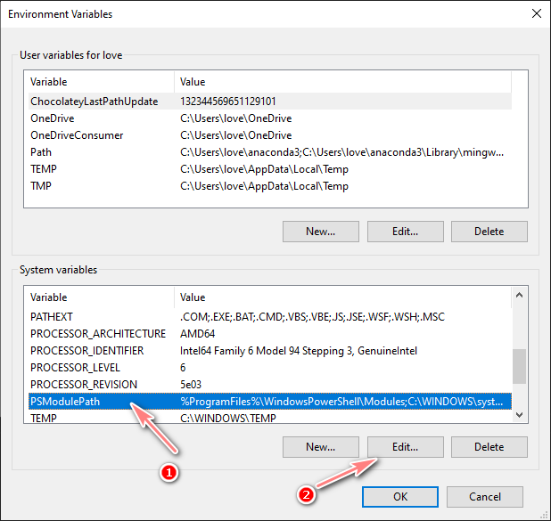 將PowerShell加入cmd路徑